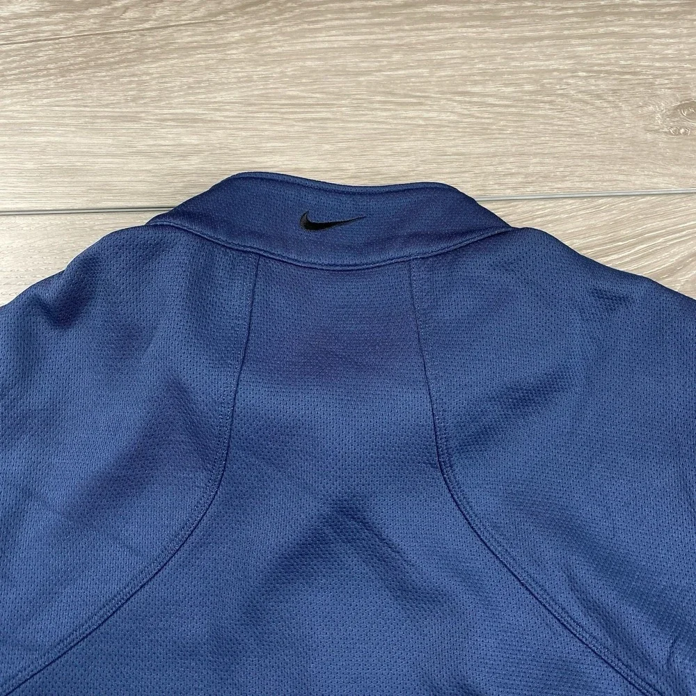 Nike‎ Golf Mens 1/4 Zip Pullover Navy Large Read